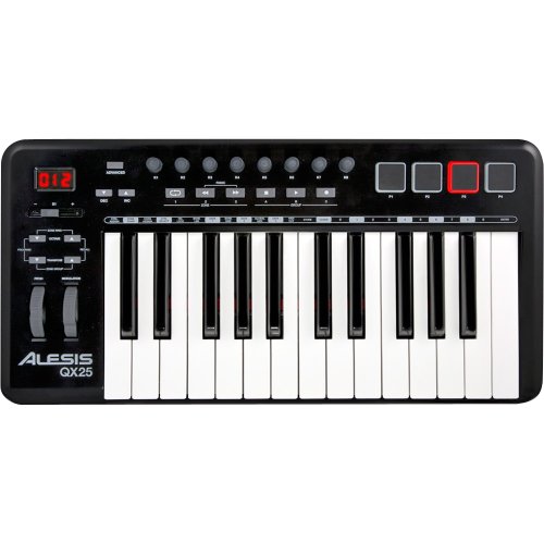 Alesis QX25 25-Key Advanced USB/MIDI keyboard Controller