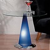 Contemporary and Dorm Furniture, Tavillo End Table , Cobalt