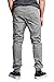 Victorious Men's Joggers Twill Pants JG804 - Dark Gray - Medium
