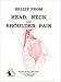 Relief from Head, Neck and Shoulder Pain by Don McCann ISBN 0970681119