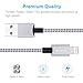 Xcords(TM) 2Pack 6Ft Nylon Braided iPhone 8 Pin Lightning Cable Data Syncing Cord for iPhone 6/ 6 Plus/ 6s/ 6s Plus /5/5s/5c/SE iPad Pro/iPad Mini/ iPad Air/iPod Touch 5/iPod Nano 7