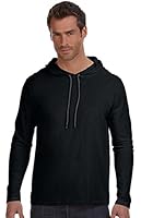 Anvil A987Adult Lightweight Long-Sleeve Hooded Tee