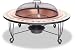 Kitchen & Housewares : Uniflame WAD506B 45 Inch diameter outdoor fireplace with decorative ceramic...