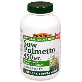 Sundown Saw Palmetto, 450 mg, 250 Capsules