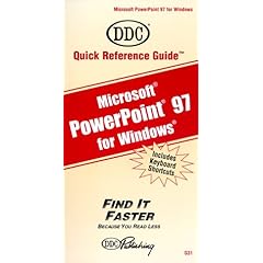 Quick Reference Guide for Powerpoint 97 (Quick Reference Guides Series)