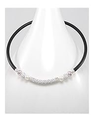 Choker Necklace In Sterling Silver