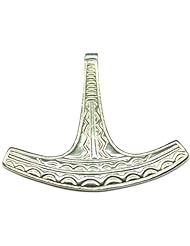 Sterling Silver Scandinavian Traditional Ukonvasara Thors Hammer