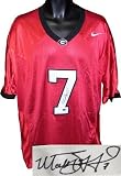 Matthew Stafford Autographed/Hand Signed Georgia Bulldogs Nike Red Jersey- Stafford Hologram