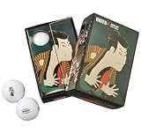 朝日ゴルフ用品 ボール UKIYO-E ボール 東洲斎写楽 半ダース 半ダース（6個入り）