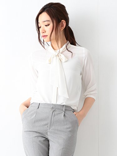 BEAMS LIGHTS WOMEN / ボウタイ 2WAY ブラウス