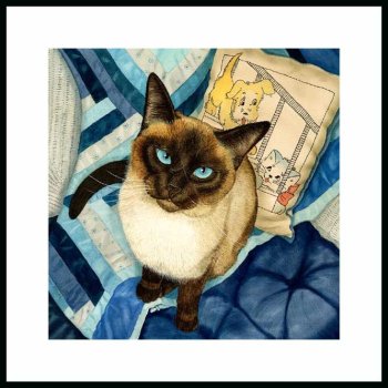 Study in Blue Framed Artist's Proof by Drew Strouble Study in Blue Framed Artist's Proof by Drew Strouble