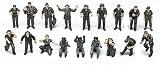 Hasegawa 1/48 U.S.Pilot/Ground Crew Set B 36 Figures # 4805
