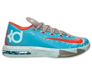 Nike Men's KD VI, Crab-GAMMA BLUE/PRCT GOLD-MN GREY-TL TNT, 12.5 M US