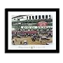 Wrigley Field Cubs Stadium Framed Vintage Print 18 X 24