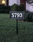 Classic Rectangle Illuminator Address Plaque - Standard Plaque