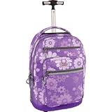 J World Sport 19in. Rolling Laptop Backpack Wheeled Backpacks