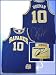 Dennis Rodman Signed Authentic Savages Blue Jersey