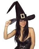 Black Witch Hat W/ Buckle