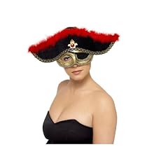 Fancy Dress Accessory Pirate Eyemask & Hat