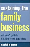 Sustaining the Family Business