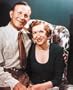GEORGE BURNS & GRACE ALLEN 20X24 COLOR PHOTO
