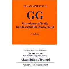 Grundgesetz f�r die Bundesrepublik Deutschland (GG), Kommentar