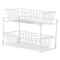 Sliding Cabinet Drawers - White