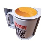 PLAIN LAZY : MAKE TEA NOT WAR BOXED MUG: PLAIN LAZY SELF STIRRING