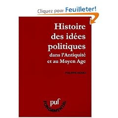 Histoire idees polit.antiquite & m-a