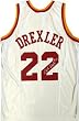 Clyde Drexler Autographed / Signed Houston Rockets Jersey