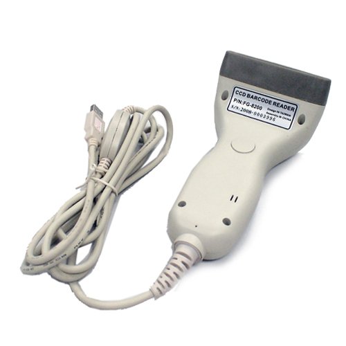 Hand Held Contact USB 80mm Long hand-held CCD Barcode Scanner Barcode Reader w/red LED CCD reader