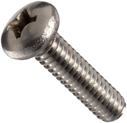 Stainless Steel 18-8 Machine Screw, Vented Pan Head, Phillips Drive