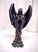 Gothic Abstract Dark Angel Taper Candle Holder Nemesis