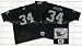 Bo Jackson 1987 Los Angeles Raiders #34 Authentic Throwback Mitchell and Ness NFL Football Jersey (B
