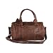 Greenburry Leder Reisetasche / Sporttasche braun klein