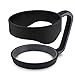 Handle for 30 oz Yeti , Rtic Rambler Tumbler Cooler Handle Vacuum Insulated Cup Holder Grip to be Mug Accessories,Color Black