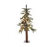 2.5' Pre-Lit Frosted Alpine Artificial Christmas Tree - Clear Lights