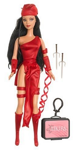 Childrens Toyshop  Toys : Elektra Barbie Doll - Marvel Legends Villainess