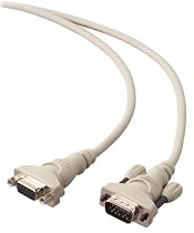 Belkin F2N025-10 VGA HDDB15M/F Monitor Extension Cable (10 ft)