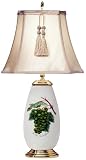 Portmeirion Pomona White Grapes Tulip Vase Lamp