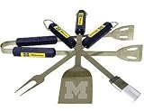 Michigan Wolverines Grill BBQ Utensil Set