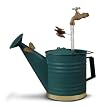 Deluxe Verdigris Watering Can Fountain