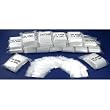 2000 Zipper Block Bags Resealable Plastic Baggies 2" x 2"