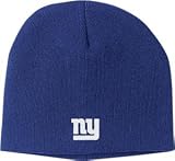 New York Giants NFL Basic Logo Uncuffed Knit Cap