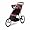 InStep Run Around LTD Jogging Stroller (Red/Grey)