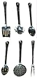 6 Pc Stainless UTENSIL SET