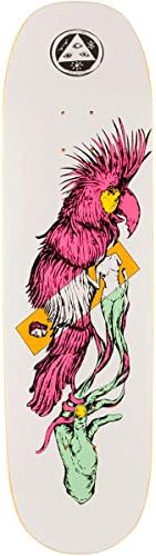 Welcome Wildest Dreams on Moontrimmer 2.0 Skateboard Deck - 8.5" - Yellow Stain