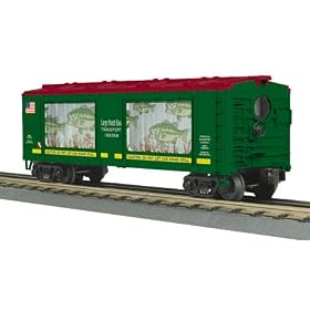 Click here to buy O-27 Operating Aquarium Car, Large Mouth Bass by M.T.H. Electric Trains.