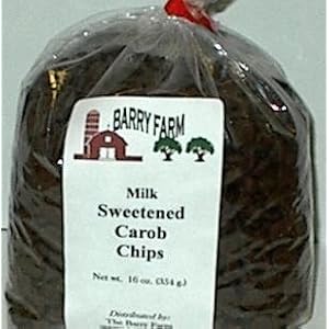 Carob Chips, Milk Sweetened by Barry Farm