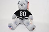 Oakland Raiders Player Uniform #80 Jerry Rice Great NFL Official Plush Teddy Bear